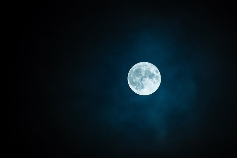 Full Moon Night Sky